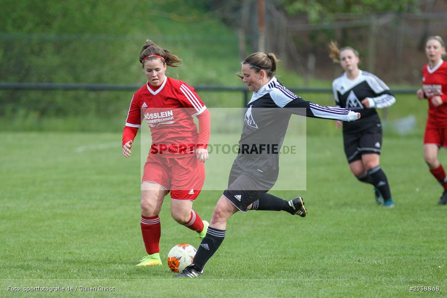 Tina Schäfer, Anke Skrabs, 04.05.2019, Landesliga Nord, SV Leerstetten, FC Karsbach - Bild-ID: 2238868