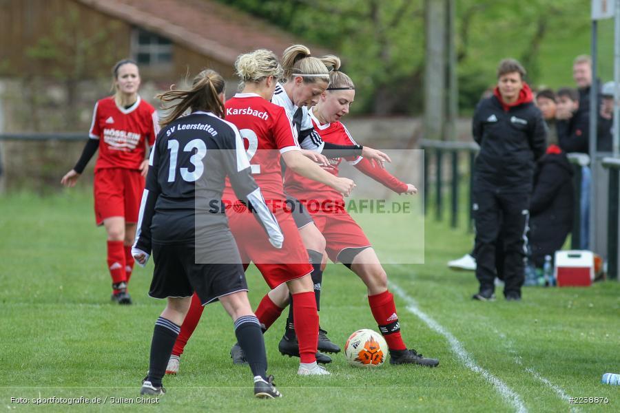 Tina Schäfer, Delia Brandenstein, Tina Welsch, Camilla Fischer, 04.05.2019, Landesliga Nord, SV Leerstetten, FC Karsbach - Bild-ID: 2238876