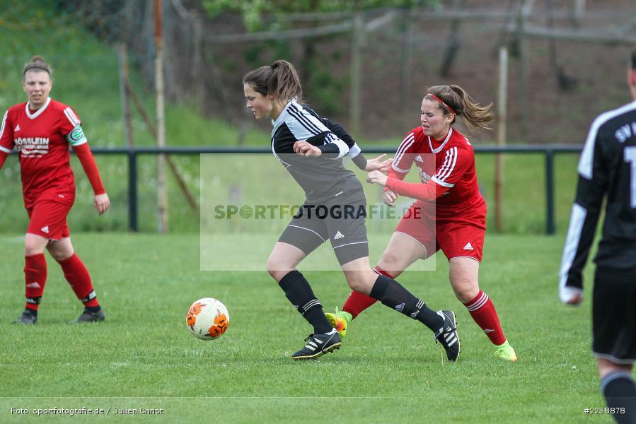 Tina Schäfer, Anke Skrabs, 04.05.2019, Landesliga Nord, SV Leerstetten, FC Karsbach - Bild-ID: 2238878