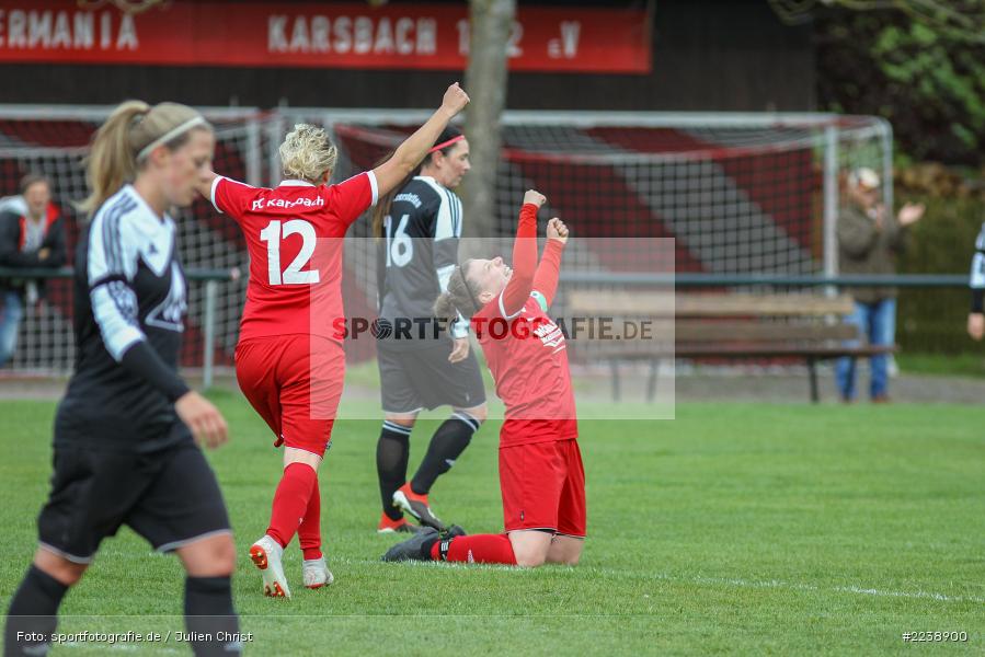Delia Brandenstein, Laura Rosenberger, 04.05.2019, Landesliga Nord, SV Leerstetten, FC Karsbach - Bild-ID: 2238900