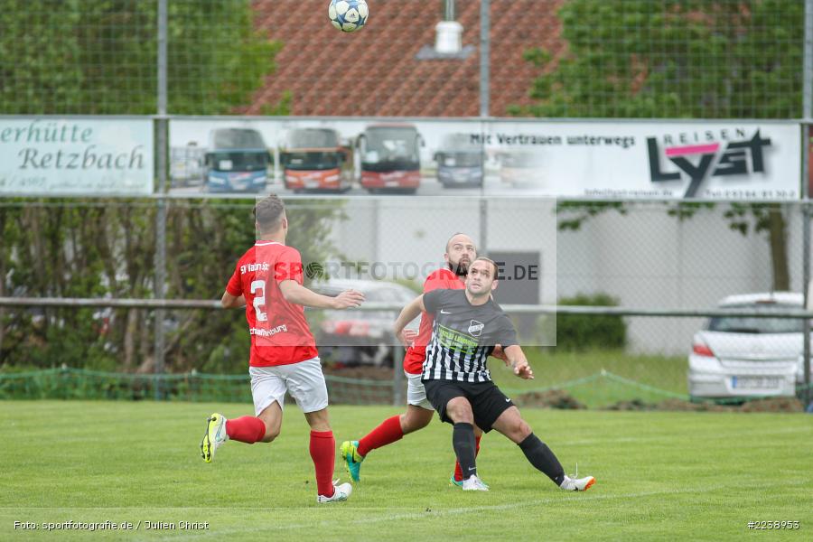 Piero Marchese, Mirco Zimmermann, Bezirksliga Ufr. West, 05.05.2019, SV Vatan Spor Aschaffenburg, TSV Retzbach - Bild-ID: 2238953
