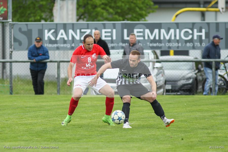 Zdenko Bilac, Mirco Zimmermann, Bezirksliga Ufr. West, 05.05.2019, SV Vatan Spor Aschaffenburg, TSV Retzbach - Bild-ID: 2238954