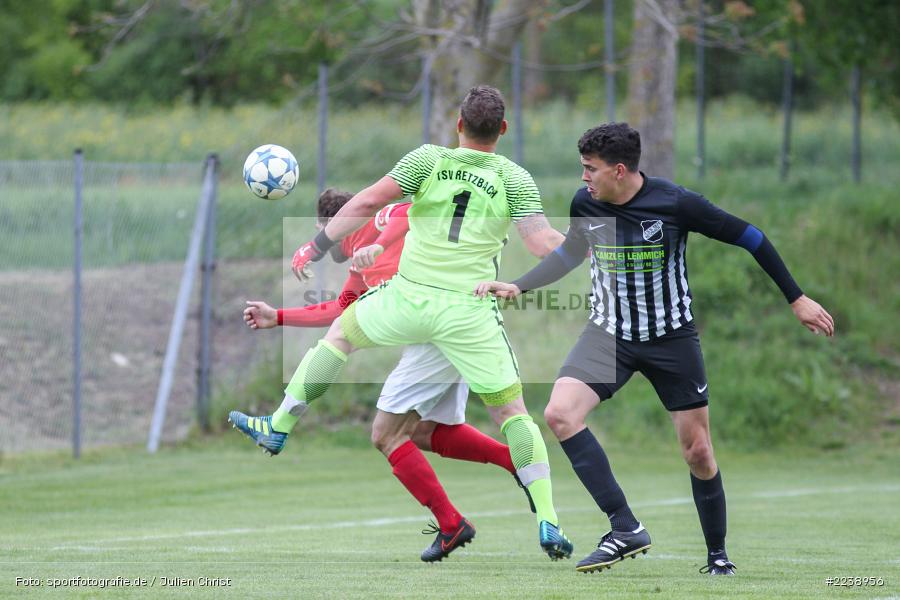 Nicolai Zull, Julian Mehling, Peter Sprung, Bezirksliga Ufr. West, 05.05.2019, SV Vatan Spor Aschaffenburg, TSV Retzbach - Bild-ID: 2238956