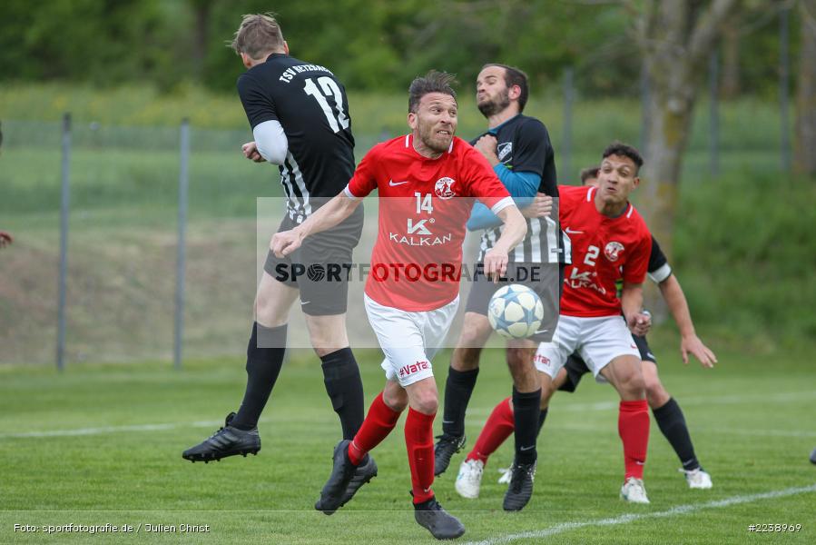 Murat Özbahar, Sebastian Leisgang, Bezirksliga Ufr. West, 05.05.2019, SV Vatan Spor Aschaffenburg, TSV Retzbach - Bild-ID: 2238969