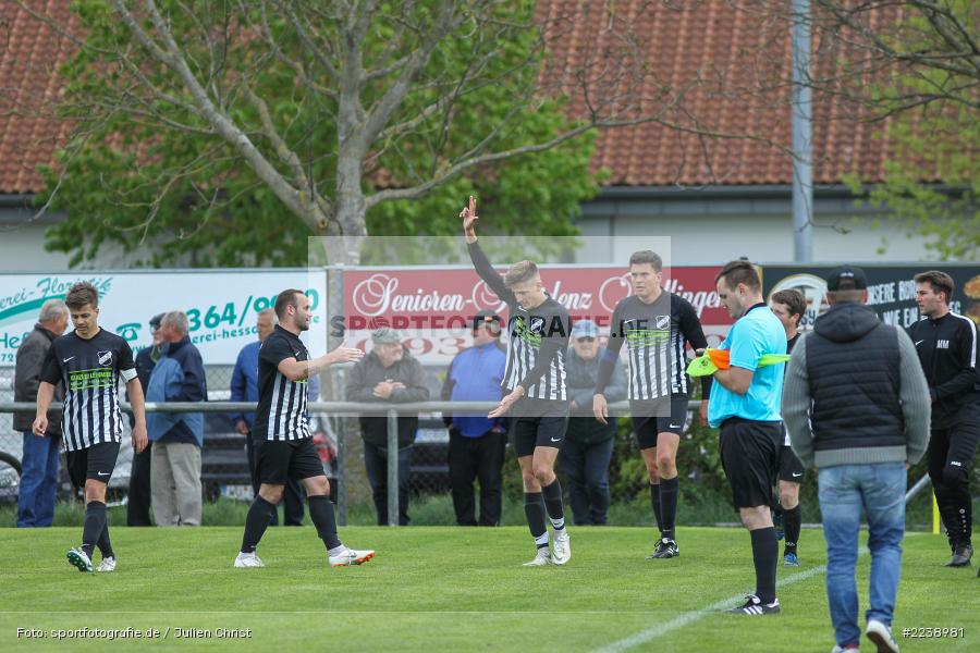 Maximilian Köstler, Mirco Zimmermann, Bezirksliga Ufr. West, 05.05.2019, SV Vatan Spor Aschaffenburg, TSV Retzbach - Bild-ID: 2238981
