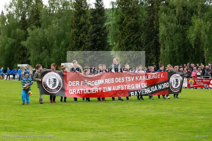 Bayernliga Nord, Aufstieg TSV Karlburg, Landesliga Nordwest, 11.05.2019, SV Euerbach/Kützberg, TSV Karlburg - Bild-ID: 2239117