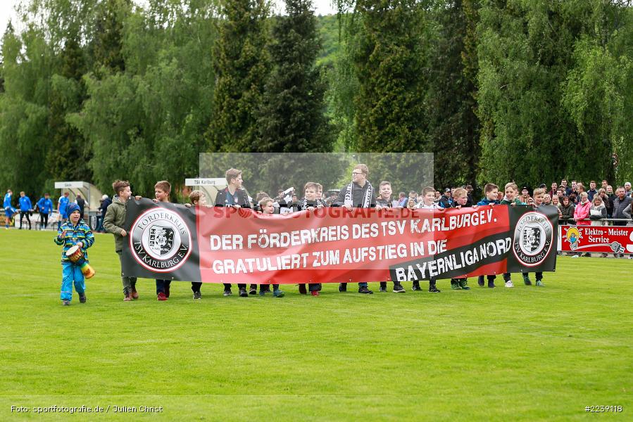 Bayernliga Nord, Aufstieg TSV Karlburg, Landesliga Nordwest, 11.05.2019, SV Euerbach/Kützberg, TSV Karlburg - Bild-ID: 2239118