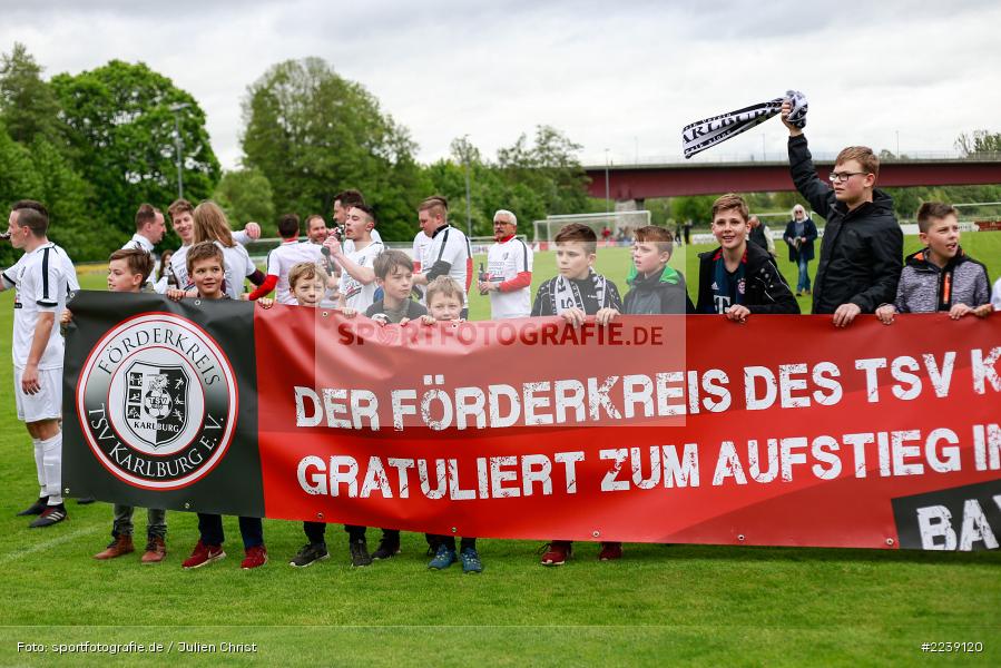 Bayernliga Nord, Aufstieg TSV Karlburg, Landesliga Nordwest, 11.05.2019, SV Euerbach/Kützberg, TSV Karlburg - Bild-ID: 2239120
