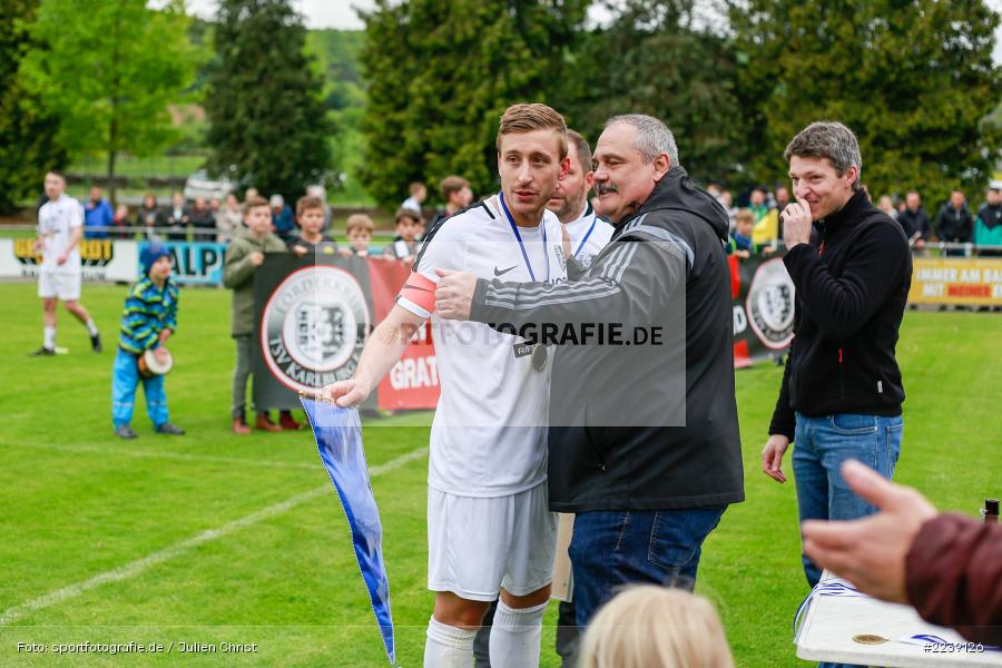 Manuel Römlein, Bernd Reitstetter, Patrick Sträßer, Bayernliga Nord, Aufstieg TSV Karlburg, Landesliga Nordwest, 11.05.2019, SV Euerbach/Kützberg, TSV Karlburg - Bild-ID: 2239126