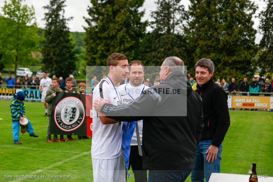 Manuel Römlein, Bernd Reitstetter, Patrick Sträßer, Bayernliga Nord, Aufstieg TSV Karlburg, Landesliga Nordwest, 11.05.2019, SV Euerbach/Kützberg, TSV Karlburg - Bild-ID: 2239127