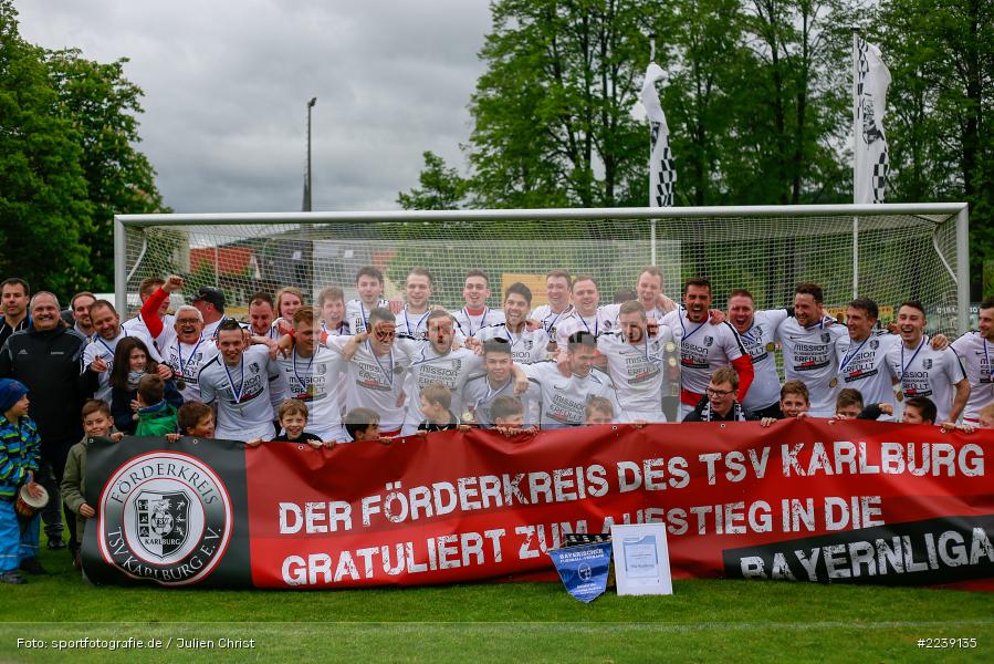 Bayernliga Nord, Aufstieg TSV Karlburg, Landesliga Nordwest, 11.05.2019, SV Euerbach/Kützberg, TSV Karlburg - Bild-ID: 2239135