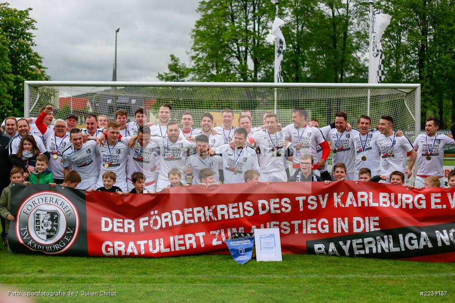 Bayernliga Nord, Aufstieg TSV Karlburg, Landesliga Nordwest, 11.05.2019, SV Euerbach/Kützberg, TSV Karlburg - Bild-ID: 2239137