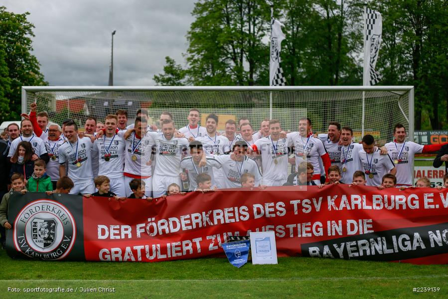 Bayernliga Nord, Aufstieg TSV Karlburg, Landesliga Nordwest, 11.05.2019, SV Euerbach/Kützberg, TSV Karlburg - Bild-ID: 2239139