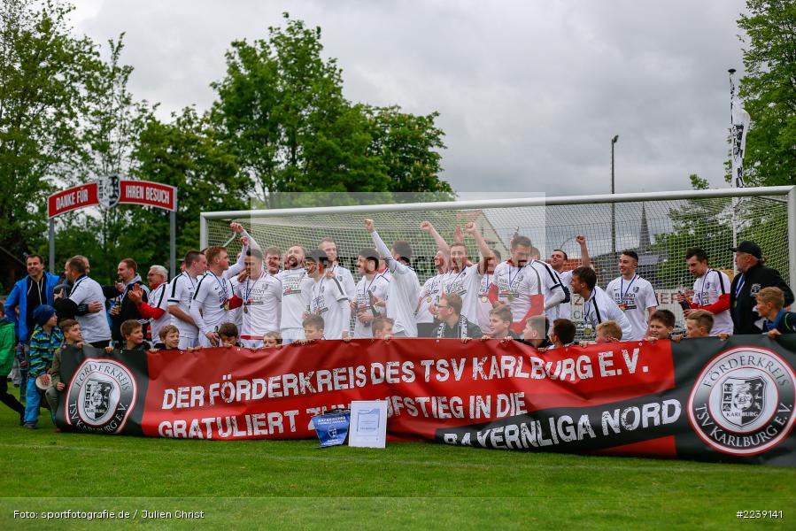 Bayernliga Nord, Aufstieg TSV Karlburg, Landesliga Nordwest, 11.05.2019, SV Euerbach/Kützberg, TSV Karlburg - Bild-ID: 2239141
