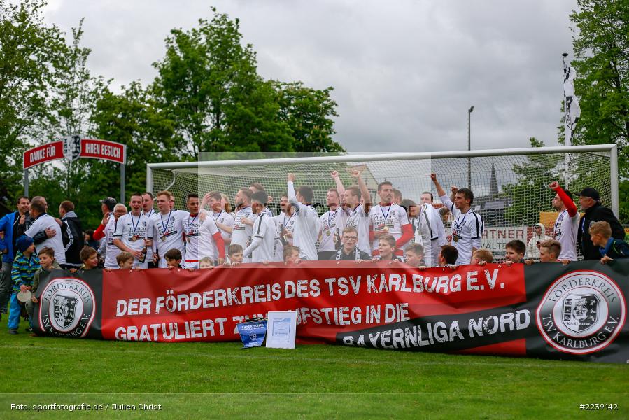 Bayernliga Nord, Aufstieg TSV Karlburg, Landesliga Nordwest, 11.05.2019, SV Euerbach/Kützberg, TSV Karlburg - Bild-ID: 2239142