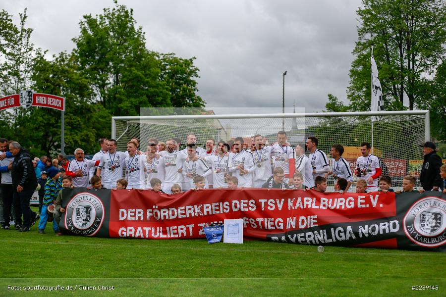 Bayernliga Nord, Aufstieg TSV Karlburg, Landesliga Nordwest, 11.05.2019, SV Euerbach/Kützberg, TSV Karlburg - Bild-ID: 2239143
