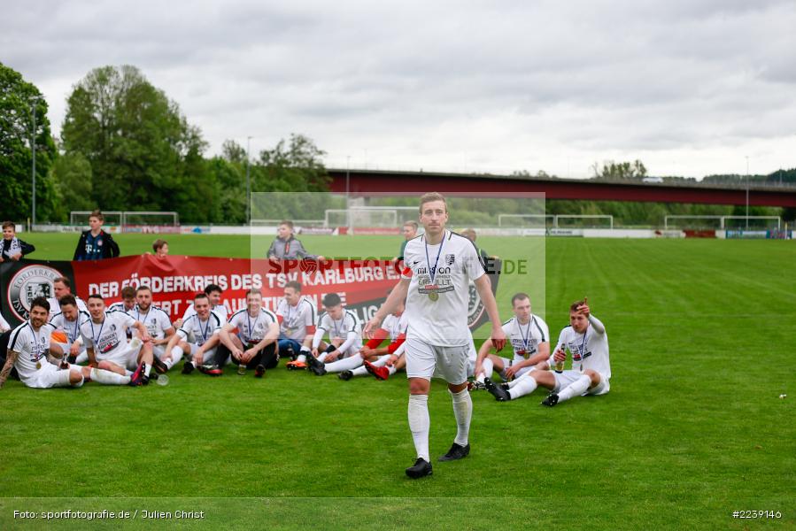 Manuel Römlein, Bayernliga Nord, Aufstieg TSV Karlburg, Landesliga Nordwest, 11.05.2019, SV Euerbach/Kützberg, TSV Karlburg - Bild-ID: 2239146