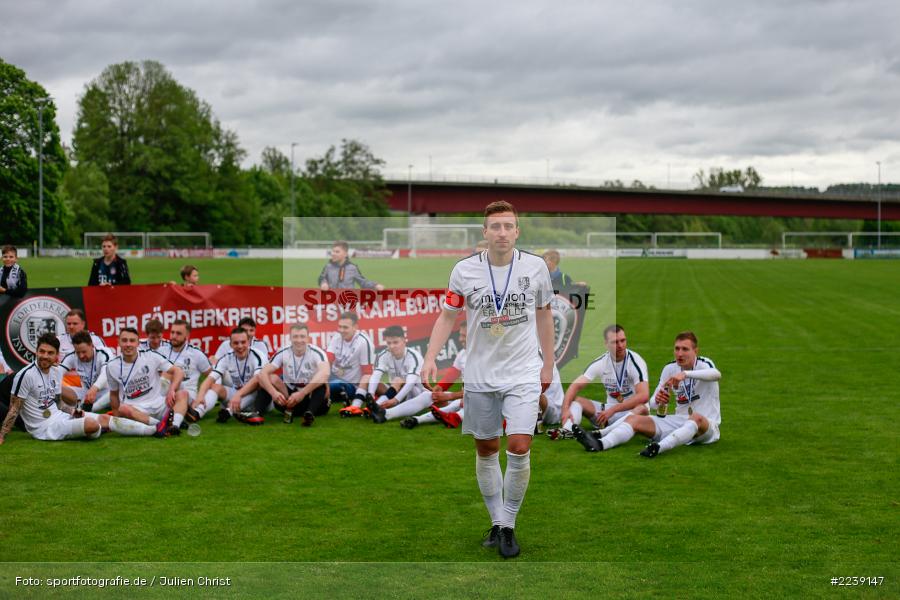Manuel Römlein, Bayernliga Nord, Aufstieg TSV Karlburg, Landesliga Nordwest, 11.05.2019, SV Euerbach/Kützberg, TSV Karlburg - Bild-ID: 2239147