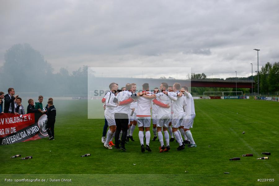 Bayernliga Nord, Aufstieg TSV Karlburg, Landesliga Nordwest, 11.05.2019, SV Euerbach/Kützberg, TSV Karlburg - Bild-ID: 2239155