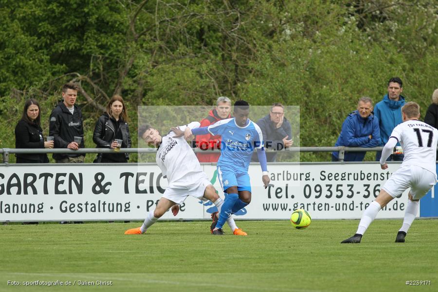 Jan Wabnitz, Yasir Aldijawi, Bayernliga Nord, Aufstieg TSV Karlburg, Landesliga Nordwest, 11.05.2019, SV Euerbach/Kützberg, TSV Karlburg - Bild-ID: 2239171