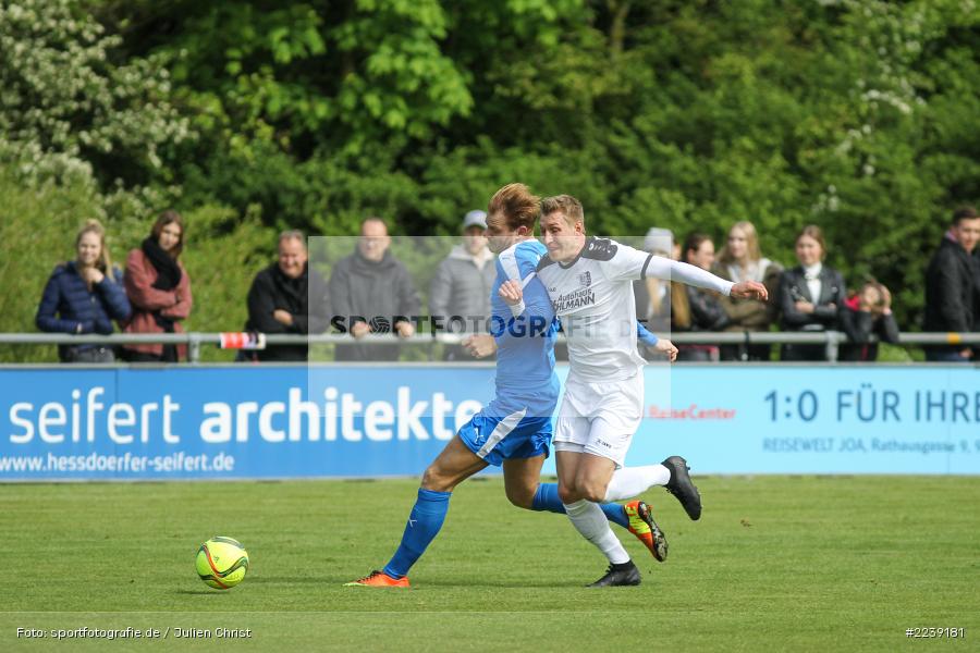 Thomas Heinisch, Marco Schiebel, Bayernliga Nord, Aufstieg TSV Karlburg, Landesliga Nordwest, 11.05.2019, SV Euerbach/Kützberg, TSV Karlburg - Bild-ID: 2239181