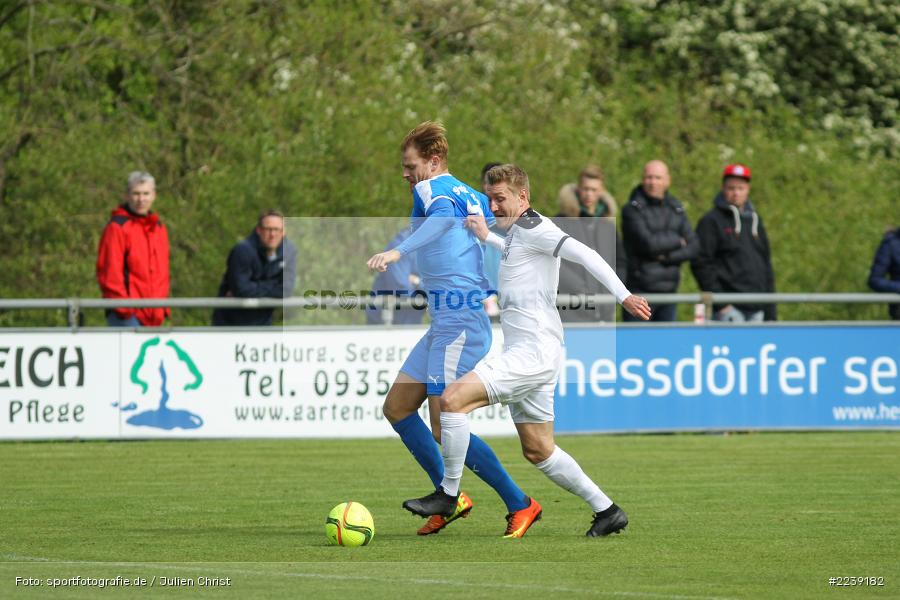 Thomas Heinisch, Marco Schiebel, Bayernliga Nord, Aufstieg TSV Karlburg, Landesliga Nordwest, 11.05.2019, SV Euerbach/Kützberg, TSV Karlburg - Bild-ID: 2239182