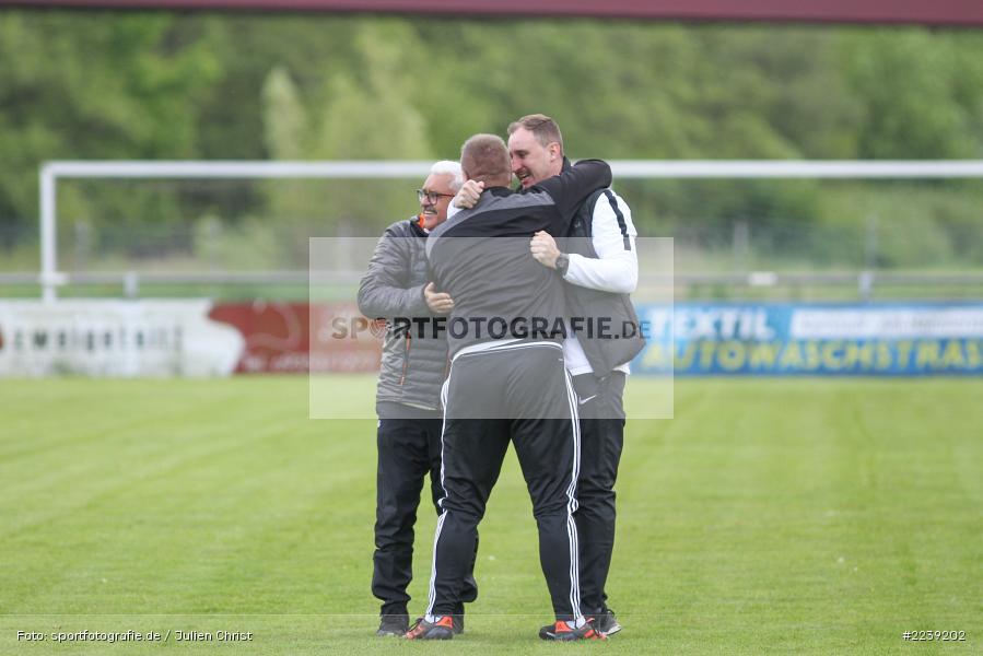 Jürgen Gold, Daniel Diroll, Bayernliga Nord, Aufstieg TSV Karlburg, Landesliga Nordwest, 11.05.2019, SV Euerbach/Kützberg, TSV Karlburg - Bild-ID: 2239202