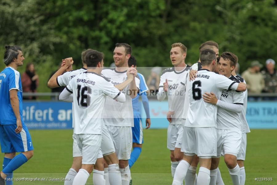 Sebastian Stumpf, Andreas Köhler, Bayernliga Nord, Aufstieg TSV Karlburg, Landesliga Nordwest, 11.05.2019, SV Euerbach/Kützberg, TSV Karlburg - Bild-ID: 2239303
