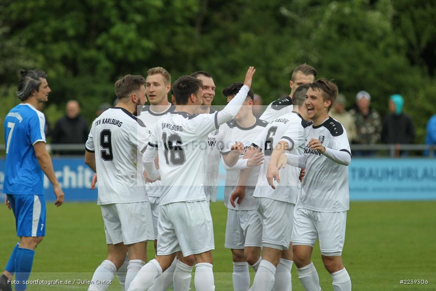 Sebastian Stumpf, Andreas Köhler, Bayernliga Nord, Aufstieg TSV Karlburg, Landesliga Nordwest, 11.05.2019, SV Euerbach/Kützberg, TSV Karlburg - Bild-ID: 2239306