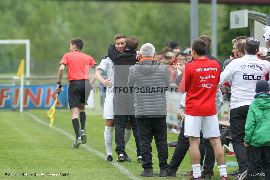 Manuel Römlein, Bayernliga Nord, Aufstieg TSV Karlburg, Landesliga Nordwest, 11.05.2019, SV Euerbach/Kützberg, TSV Karlburg - Bild-ID: 2239332