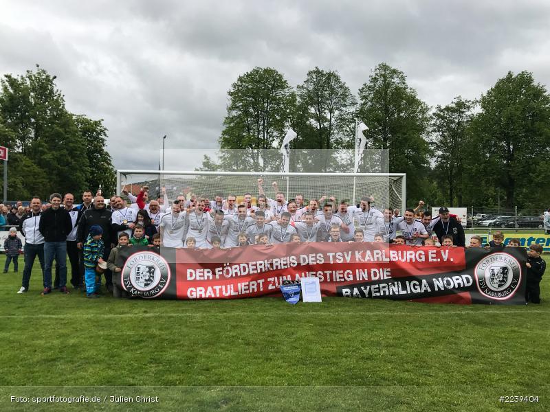 Bayernliga Nord, Aufstieg TSV Karlburg, Landesliga Nordwest, 11.05.2019, SV Euerbach/Kützberg, TSV Karlburg - Bild-ID: 2239404