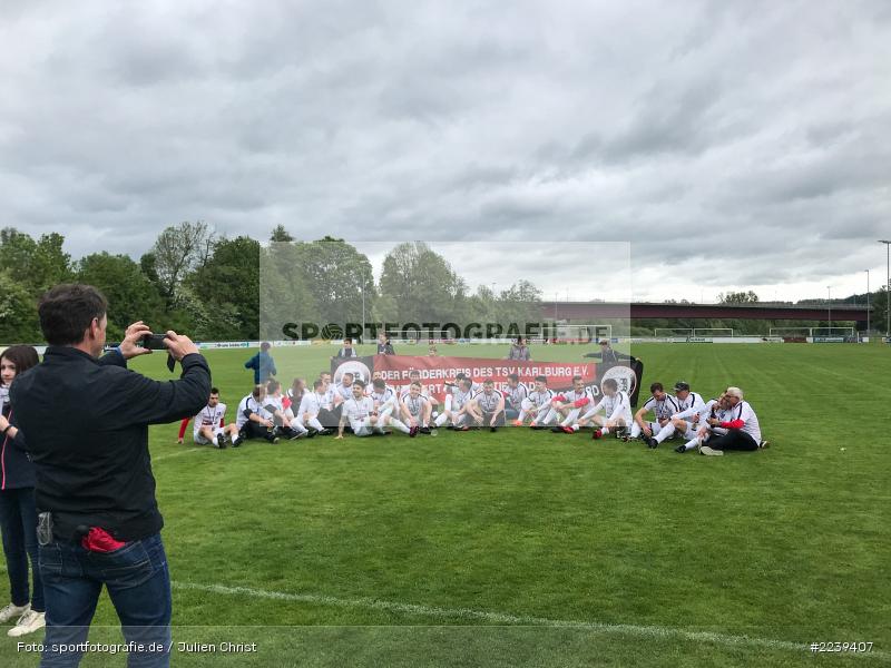 Bayernliga Nord, Aufstieg TSV Karlburg, Landesliga Nordwest, 11.05.2019, SV Euerbach/Kützberg, TSV Karlburg - Bild-ID: 2239407