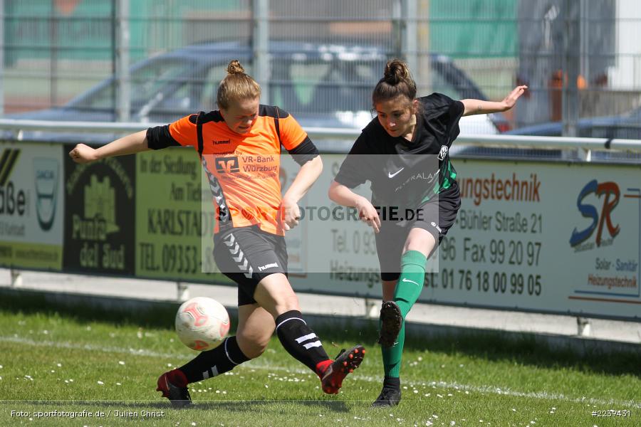 Hümeyra Cirakoglu, Juliane Stinzendörfer, 12.05.2019, Bezirksliga Frauen 01, SC Würzburg Heuchelhof 3, FV Karlstadt - Bild-ID: 2239431 Hümeyra Cirakoglu, Juliane Stinzendörfer, 12.05.2019, Bezirksliga Frauen 01, SC Würzburg Heuchelhof 3, FV Karlstadt - Bild-ID: 2239431
