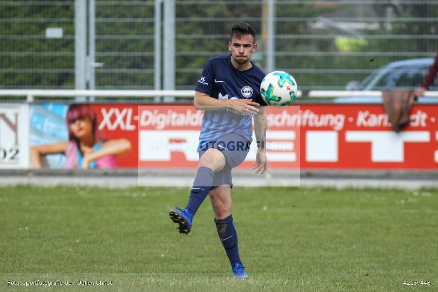 Tobias Theilig, 12.05.2019, Bezirksliga Unterfranken, BSC Aschaffenburg-Schweinheim, FV Karlstadt - Bild-ID: 2239443