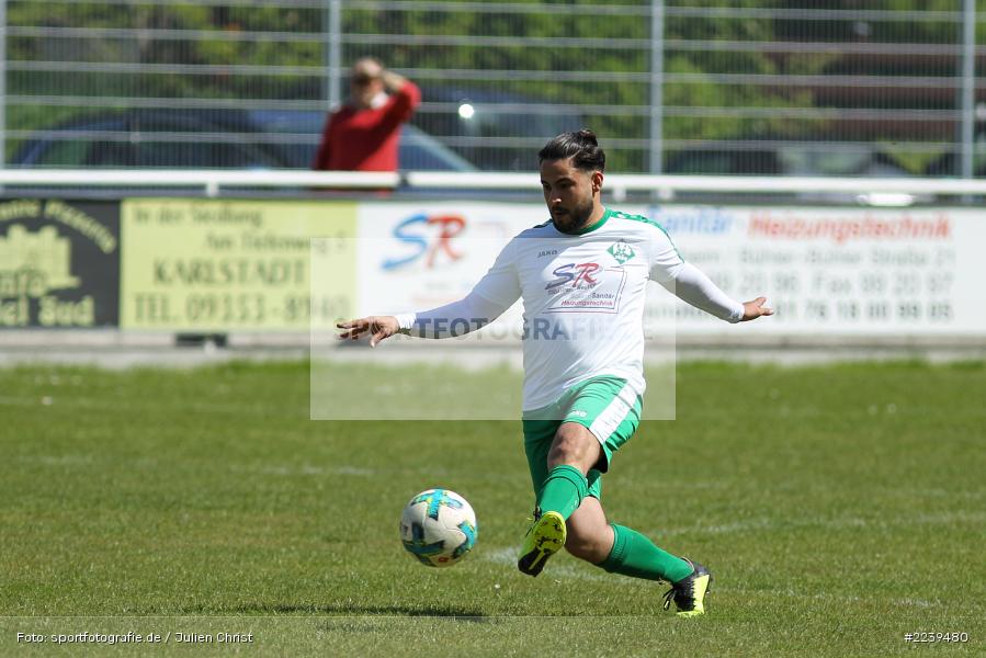 Mehmet Mercan, 12.05.2019, Bezirksliga Unterfranken, BSC Aschaffenburg-Schweinheim, FV Karlstadt - Bild-ID: 2239480