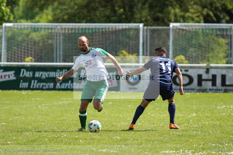 Christian Weber, Severin Wagner, 12.05.2019, Bezirksliga Unterfranken, BSC Aschaffenburg-Schweinheim, FV Karlstadt - Bild-ID: 2239482 Christian Weber, Severin Wagner, 12.05.2019, Bezirksliga Unterfranken, BSC Aschaffenburg-Schweinheim, FV Karlstadt - Bild-ID: 2239482