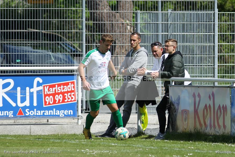 Timo Rützel, 12.05.2019, Bezirksliga Unterfranken, BSC Aschaffenburg-Schweinheim, FV Karlstadt - Bild-ID: 2239489