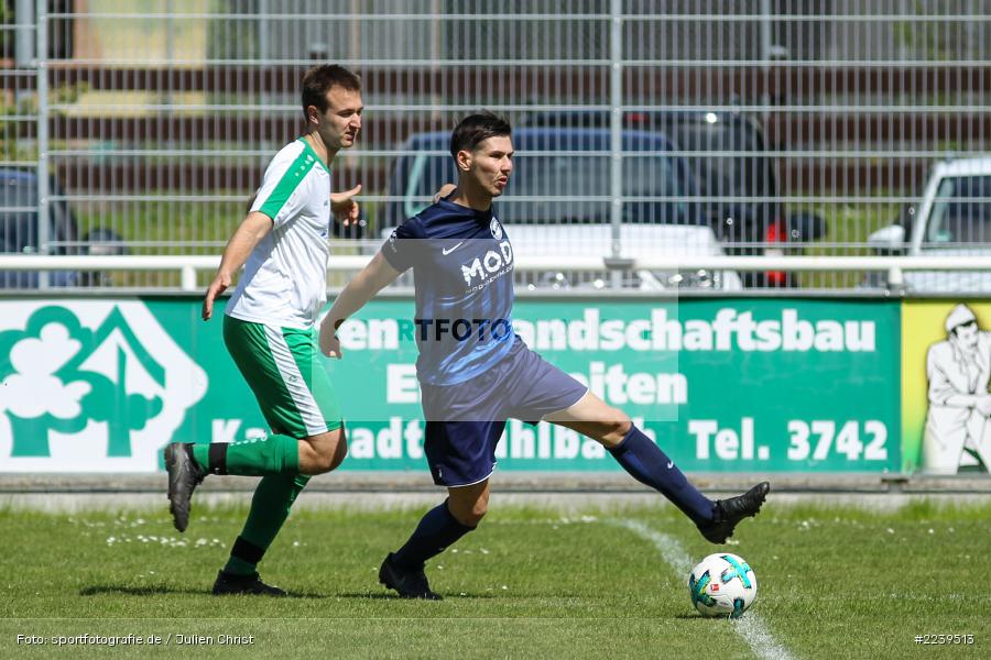 Onur Yazbahar, Sven Engelhardt, 12.05.2019, Bezirksliga Unterfranken, BSC Aschaffenburg-Schweinheim, FV Karlstadt - Bild-ID: 2239513 Onur Yazbahar, Sven Engelhardt, 12.05.2019, Bezirksliga Unterfranken, BSC Aschaffenburg-Schweinheim, FV Karlstadt - Bild-ID: 2239513