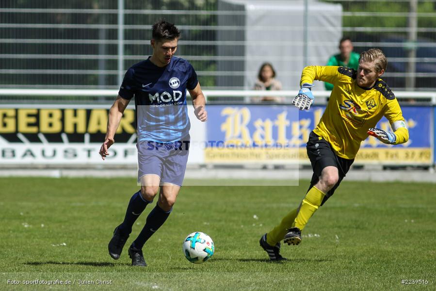 Onur Yazbahar, Kai Belz, 12.05.2019, Bezirksliga Unterfranken, BSC Aschaffenburg-Schweinheim, FV Karlstadt - Bild-ID: 2239516 Onur Yazbahar, Kai Belz, 12.05.2019, Bezirksliga Unterfranken, BSC Aschaffenburg-Schweinheim, FV Karlstadt - Bild-ID: 2239516