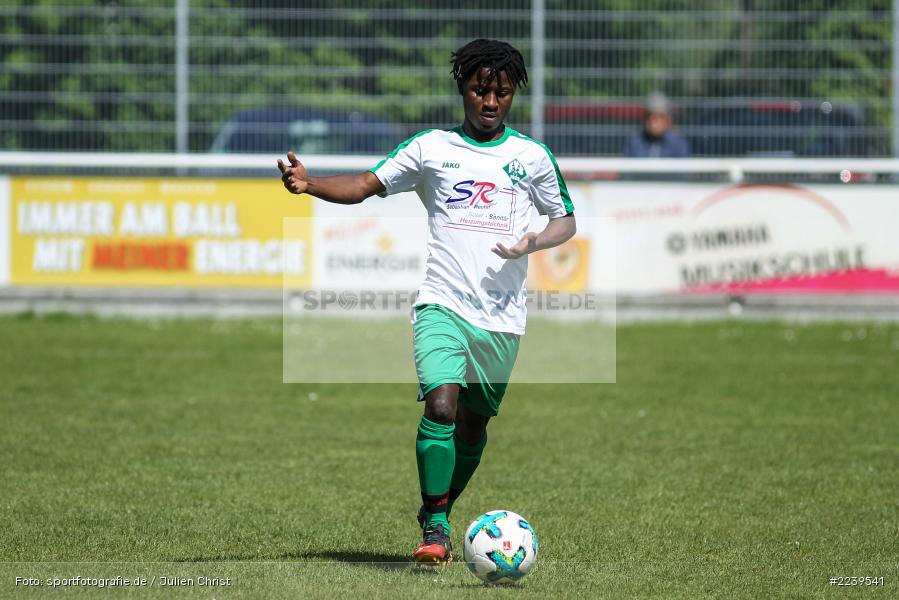 Sanusie Bah, 12.05.2019, Bezirksliga Unterfranken, BSC Aschaffenburg-Schweinheim, FV Karlstadt - Bild-ID: 2239541 Sanusie Bah, 12.05.2019, Bezirksliga Unterfranken, BSC Aschaffenburg-Schweinheim, FV Karlstadt - Bild-ID: 2239541