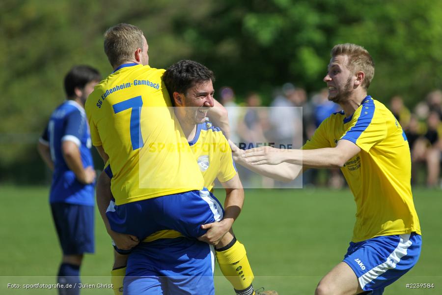 Jan-Phillip Hamm, Daniel Stemig, Raffael Pfaff, A-Klasse Würzburg, 19.05.2019, FV Maintal, SG Eußenheim-Gambach - Bild-ID: 2239584