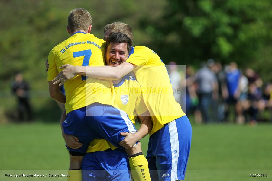 Jan-Phillip Hamm, Daniel Stemig, Raffael Pfaff, A-Klasse Würzburg, 19.05.2019, FV Maintal, SG Eußenheim-Gambach - Bild-ID: 2239586