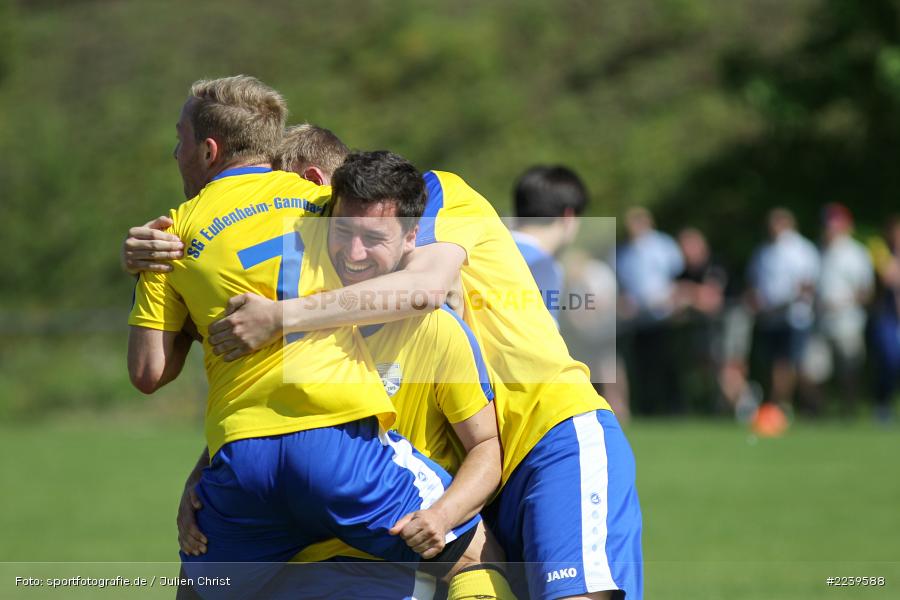 Jan-Phillip Hamm, Daniel Stemig, Raffael Pfaff, A-Klasse Würzburg, 19.05.2019, FV Maintal, SG Eußenheim-Gambach - Bild-ID: 2239588