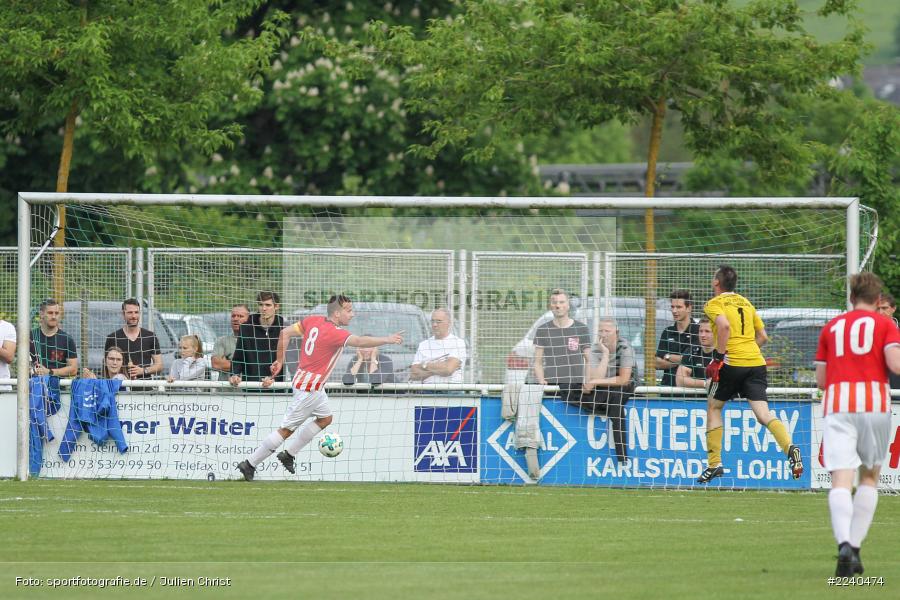 Steffen Schmitt, 24.05.2019, Kreisliga Würzburg, Relegation, FV Stetten-Binsfeld-Müdesheim, DJK Retzstadt - Bild-ID: 2240474