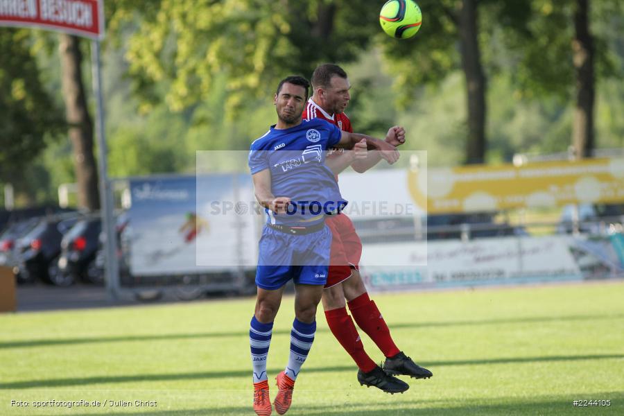 Johan Brahimi, Maurice Kübert, 24.06.2019, Landesfreundschaftsspiele, ASV Rimpar, TSV Karlburg - Bild-ID: 2244105