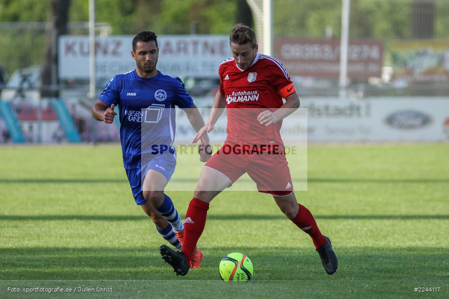 Manuel Römlein, Johan Brahimi, 24.06.2019, Landesfreundschaftsspiele, ASV Rimpar, TSV Karlburg - Bild-ID: 2244117