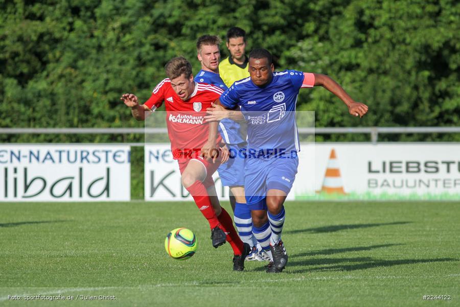 Martin Eck, David Machau, 24.06.2019, Landesfreundschaftsspiele, ASV Rimpar, TSV Karlburg - Bild-ID: 2244122