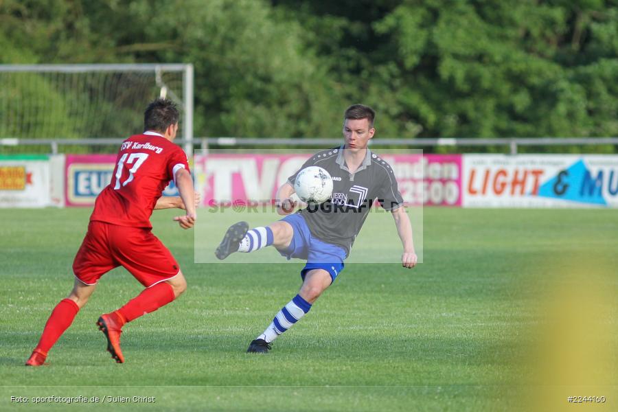 Philip Clemens, 24.06.2019, Landesfreundschaftsspiele, ASV Rimpar, TSV Karlburg - Bild-ID: 2244160