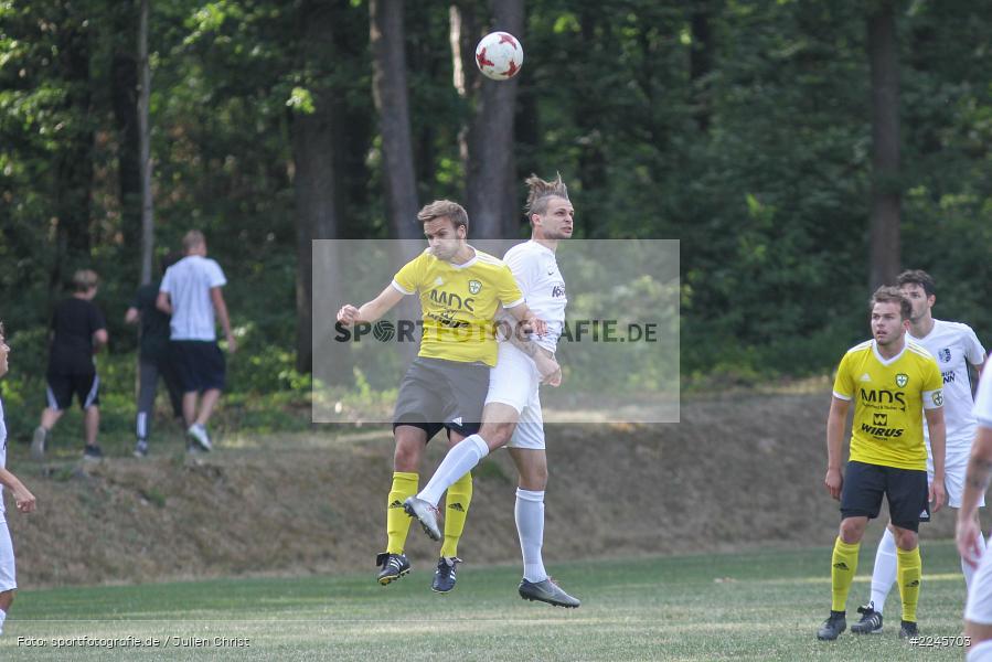 Florian Heim, Marvin Schramm, Sportfest Adelsberg, 07.07.2019, Landesfreundschaftsspiele, FC Thulba, TSV Karlburg - Bild-ID: 2245703