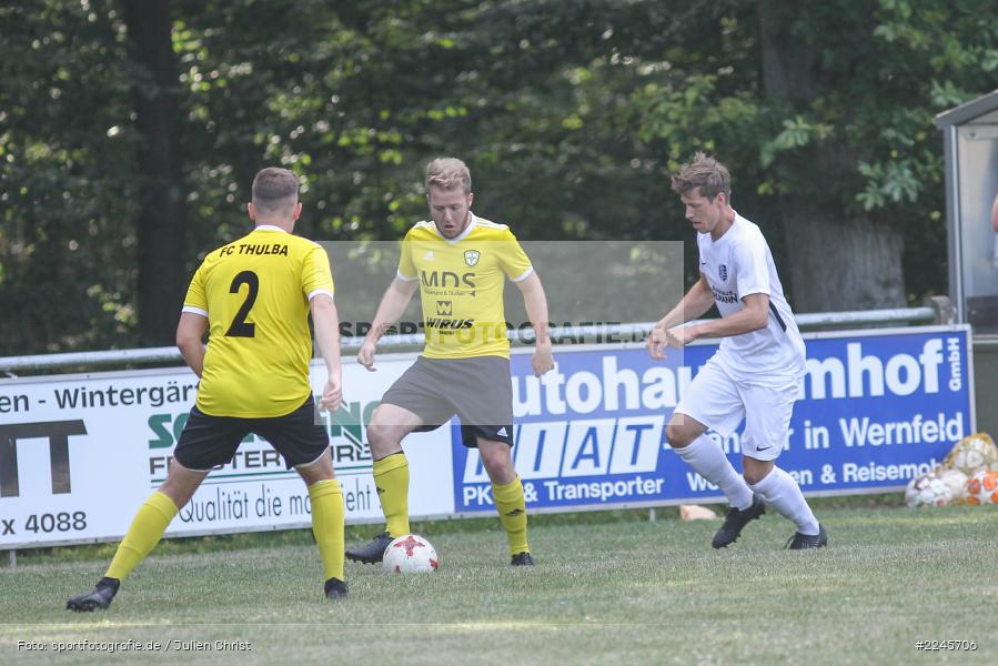 Sebastian Gah, Sportfest Adelsberg, 07.07.2019, Landesfreundschaftsspiele, FC Thulba, TSV Karlburg - Bild-ID: 2245706